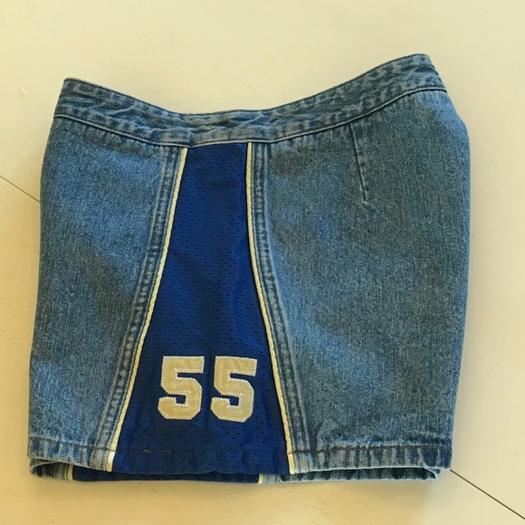 90’S PHYSCO BLUE OUTLAW SHORTS - Picture 14 of 16